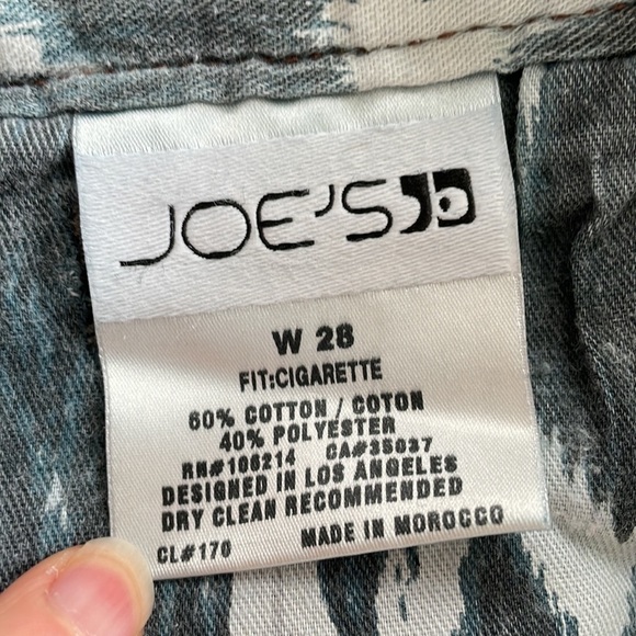 Sz28 Joe’s Jeans Cigarette Fit Straight in Medium blue Luca Wash GUC - Picture 6 of 11